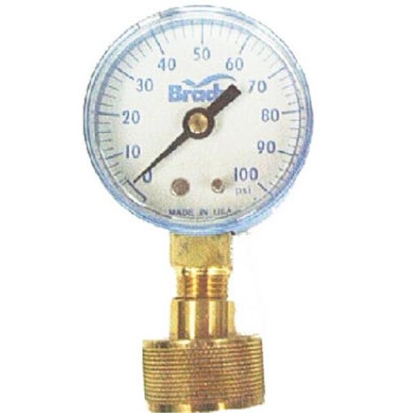 Water Source Water Source WSPHG100 100 PSI Water Pressure Test Gauge 405357 - main